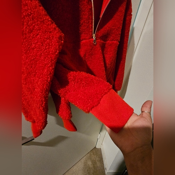 Joy lab pull over sherpa jacket L - Picture 4 of 6